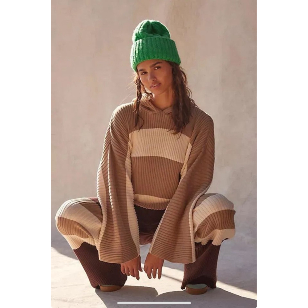 NWOT Free People Kami Hoodie Sweater Top – Size Small - Picture 4 of 4